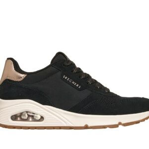 Skechers Uno Vintage Air en Negro y Dorado