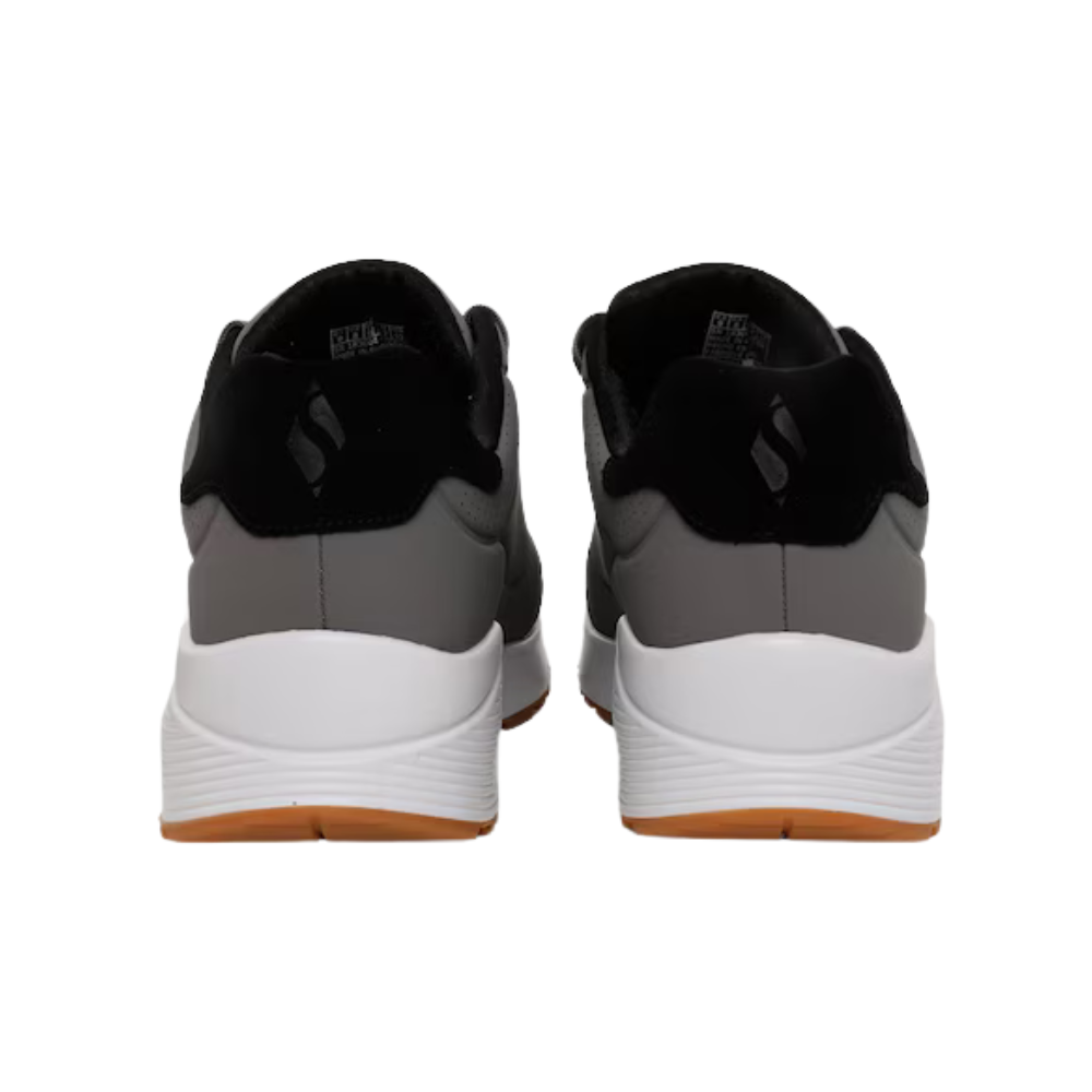 Skechers Uno Suited on Air Charcoal Gris Oscuro - Imagen 3